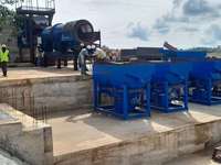 Usine de traitement de minerai de coltan-tantalite Prix d'usine de lavage minier d'étain alluvial