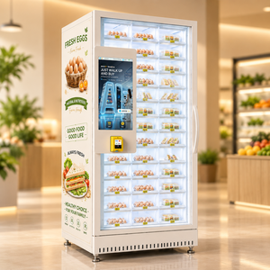 Máquina Expendedora Automática de Fruta Fresca OEM/ODM con Pantalla Publicitaria, Gabinete Refrigerado Inteligente y Lector de Tarjetas PAX/NAYAX - Product Image 4