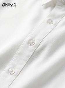 Chemise pour homme de qualité supérieure du Vietnam, en bambou respirant, séchage rapide, col classique, tenue pour réunion d'affaires - Product Image 6