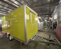 2023 vente chaude américain populaire rue en plein air pilotable arabe camion de nourriture chariot pizza burger crème glacée café personnalisé alimentaire van