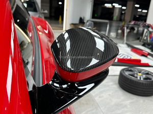 Kit de Carcasa para Espejos Laterales de Fibra de Carbono Seca 3K Twill <span class=keywords><strong>Areo</strong></span> para Ferrari Portofino - Product Image 5