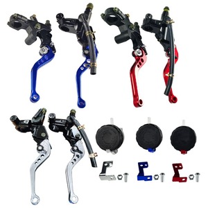 Maître-cylindre <span class=keywords><strong>de</strong></span> <span class=keywords><strong>frein</strong></span> <span class=keywords><strong>hydraulique</strong></span> réglable pour <span class=keywords><strong>moto</strong></span>, levier d'embrayage en aluminium CNC, système <span class=keywords><strong>de</strong></span> freinage universel pour <span class=keywords><strong>moto</strong></span> - Product Image 2
