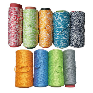 Pabrik Menjual Benang Mop Poliester Daur Ulang Campuran Berpola Garis, Benang Mikrofiber <span class=keywords><strong>DTY</strong></span> untuk Pembuatan Kepala Mop - Product Image 2