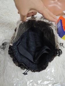 Letsfly 49$ Promotion HD Lace Chioma Short Cut Curly <b>Wigs</b> With Baby Hair 13x4 Lace Frontal 100% Human Hair Natural Wholesale120g - Product Image 3