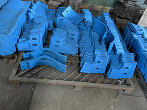 Lame de grattoir inférieure <span class=keywords><strong>centrale</strong></span>/gauche/droite pour bétonnière, résistante à l'usure, empêche l'accumulation de matériaux, anti-adhérente - Product Image 6
