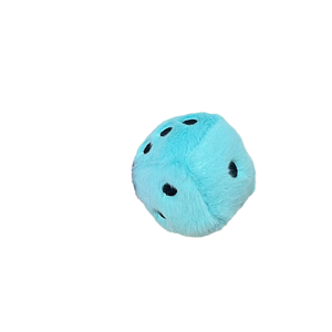 Cute Dice Keychain Soft Toy Plush Stuffed Dice Pendant <b>Bag</b> Charm Kawaii Mini Plush Keychain Gift - Product Image 1