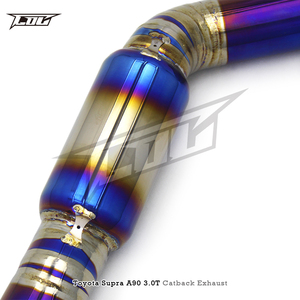 OEM Performance 3 pollici titanio Catback sistemi di scarico per Toyota Supra A90 A91 MK5 B58 3.0T 2020-2023 marmitta tubo di scarico auto - Product Image 5
