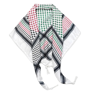 Pañuelo árabe Keffiyeh para hombre, turbante musulmán, sombrero saudí de Dubái, 140 cm x 140 cm - Product Image 4