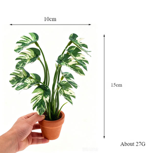 Palmiers, oliviers, bananiers, arbres bonsaï artificiels, plantes vertes d'intérieur en pots, plantes artificielles <span class=keywords><strong>pour</strong></span> la décoration de la maison - Product Image 5