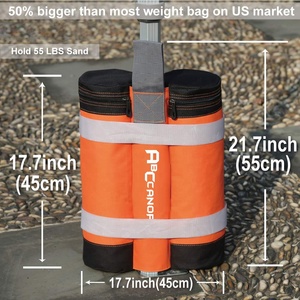 ABCCANOPY 2020 New Super Heavy Duty Premium Instant Shelters <strong>Weight</strong> <strong>Bags</strong> (55 Lbs/<strong>Bag</strong>) - Set of 4 Sandbags - Product Image 2