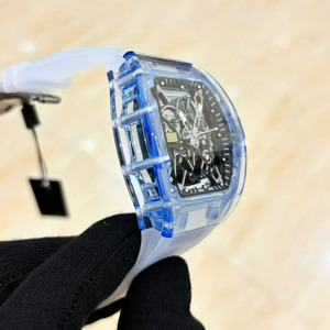 Top Luxury 3502 Crystal <b>Case</b> Tourbillon Visible Movement Shockproof Waterproof Unisex Automatic Mechanical Watch - Product Image 4