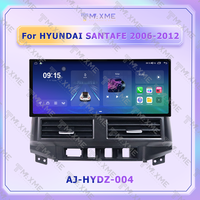 Fabricant pour HYUNDAI 2006-2012 SANTAFE 12,3 pouces, kit de montage de support d'écran de moniteur Android pour véhicule, autoradio