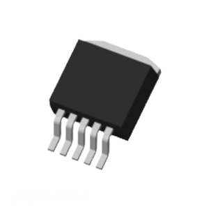 TO 263 6, D2PAK (5 broches + languette), TO 263BA IC REG BUCK 5V 3A TO263 5L LM2576HVR-5.0 Original One Stop Service Gestion de l'alimentation (P - Product Image 1