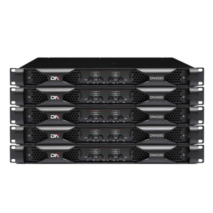 DN4080 1U 4-канальный усилитель мощности Профессиональный усилитель мощности класса D 4x1400 Вт Усилитель мощности - Product Image 1