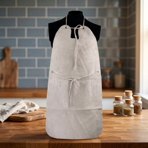 Bib <b>Apron</b> Non Woven Fabric Lightweight Simple Style Adjustable Waist <b>for</b> Daily <b>Cooking</b> Use - Product Image 5