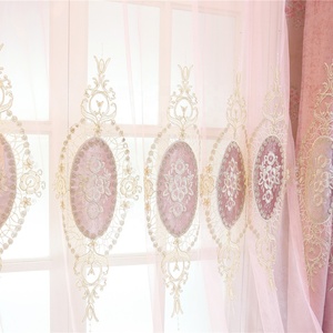 Rideau en chenille brodé sur mesure <span class=keywords><strong>Zucchi</strong></span> de luxe 2021 pour salon, occultation totale de la lumière, 100% polyester, toutes saisons - Product Image 4