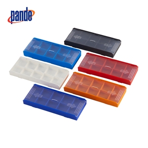 Hộp công cụ bằng nhựa rỗng đầy màu sắc bắt mắt cho công cụ cắt <span class=keywords><strong>CNC</strong></span> cho chèn cacbua - Product Image 1