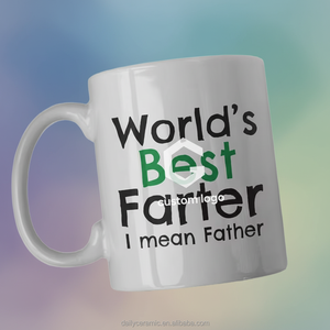Mug à café en céramique personnalisé « Le meilleur farteur <span class=keywords><strong>du</strong></span> <span class=keywords><strong>monde</strong></span> » pour la fête des pères, 11 oz, en grès blanc, tasse en porcelaine pour cadeau d'anniversaire pour papa - Product Image 3
