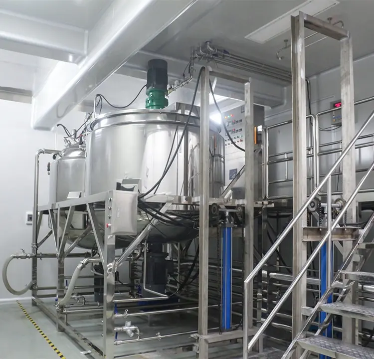 चीन गर्म बेच 500L कारख़ाना साबुन बनाने सरगर्मी के साथ पूरा तरल साबुन उत्पादन लाइन मशीन मोटर