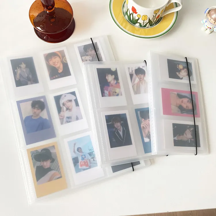 Dongguan Factory Oem New Style Binder Photo Album Customized Card Album 4-Pocket Pp Portfolios