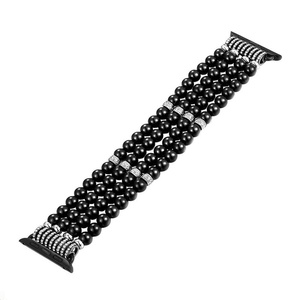 Breloque de <span class=keywords><strong>bracelet</strong></span> de montre en alliage de zinc, <span class=keywords><strong>bracelet</strong></span> élastique pour séries 11, 10, Ultra, 9, 8, 7, 6, 5, SE, 3 - Product Image 6