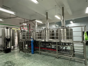 Récipient sous pression à noyau en acier inoxydable chauffé à la vapeur 1000L 2 pour bouilloire de brassage de bière - Product Image 5