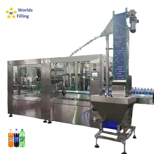 Machine automatique de remplissage de boissons gazeuses/plante de boissons gazeuses/Machine de remplissage de bouteilles de boissons