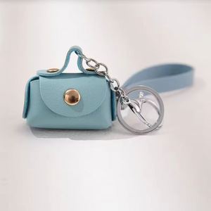 Wholesale PU Leather Mini <b>Bag</b> Keychain Coin Purse Small Handbag Pendant <b>Gift</b> Accessories for Women - Product Image 6