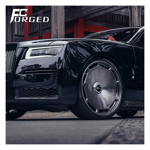 Fabriek Maatwerk 1 Stuk 18 19 20 21 22 23 24 Inch Diepe Concave Chromen Afwerking 6061-t6 Aluminium Velgen Auto Wielen - Product Image 2