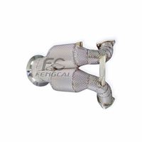 Tuyau d'échappement haute performance en acier inoxydable sur mesure pour Audi S4 S5 B9 3.0T 2019-2024, collecteur d'échappement pour augmenter la puissance de la voiture