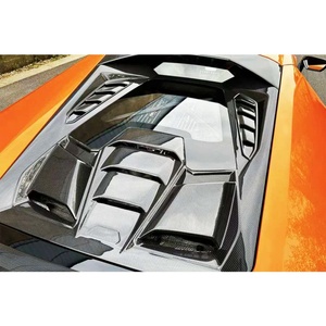 2014-2023 New Carbon Fiber Rear <b>Hood</b> & <b>Engine</b> <b>Hood</b> Upgrade Kit with Screws for Huracan - Product Image 5