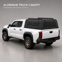 Capot de camion en aluminium pour Toyota Tacoma, auvent de benne de pick-up, coque de camping-car, ajustement personnalisé