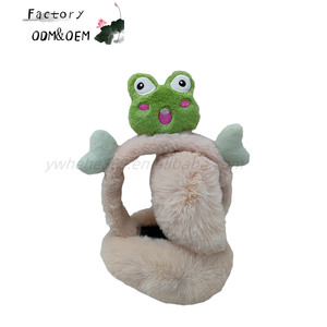 Заводские Пользовательские Оптовые Зимние Наушники Складные однотонные защитные наушники, горячая Распродажа продуктов - Product Image 3