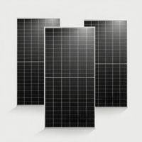 Panneau solaire monocristallin à double vitrage tout noir 575W 580W 590W pour les systèmes de toiture résidentiels