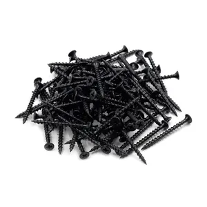 Tornillos Autorroscantes para Paneles <span class=keywords><strong>de</strong></span> Yeso <span class=keywords><strong>de</strong></span> 1 1/4 Pulgadas, Óxido Negro, 3.5*<span class=keywords><strong>25</strong></span> <span class=keywords><strong>25</strong></span>*6, para MDF, en Piezas, en Guangzhou - Product Image 2