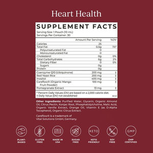 CoQ10 líquido oral de alta calidad, arroz de levadura roja, apoya la función cardiovascular, los lípidos en sangre, el envejecimiento saludable y la salud del corazón. - Product Image 2