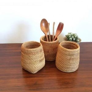 Cesti per Bucato in <span class=keywords><strong>Plastica</strong></span> Colorata, Cesto Quadrato in Rete Bianco e Nero per Oggetti Vari, Contenitore Intrecciato per Picnic e <span class=keywords><strong>Biancheria</strong></span> - Product Image 1