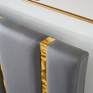 <span class=keywords><strong>Letto</strong></span> di Lusso Europeo Morbido Queen/King Size con Struttura Imbottita in Tessuto, Contenitore e Regolabile, Comodo e Durevole, Arredamento per <span class=keywords><strong>Camera</strong></span> da <span class=keywords><strong>Letto</strong></span> - Product Image 4