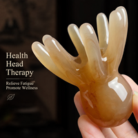 1PC Peigne de massage en silicone en forme de tête de pieuvre pour la thérapie du cuir chevelu, gratte-tête pour la relaxation des méridiens, outil portable anti-stress