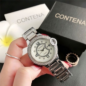 Montre à bracelet pour femme, sertie de diamants moissanite, montre-bracelet tendance pour femme, ensemble de montres de haute qualité, montre à quartz de luxe pour filles et femmes. - Product Image 5