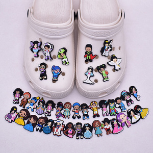Breloques <span class=keywords><strong>de</strong></span> chaussures mignonnes <span class=keywords><strong>de</strong></span> dessin animé Prince <span class=keywords><strong>et</strong></span> Princesse, boucles décoratives DIY pour chaussures, figurines version Q, breloques pour sabots, accessoires <span class=keywords><strong>de</strong></span> chaussures adorables pour enfants - Product Image 2