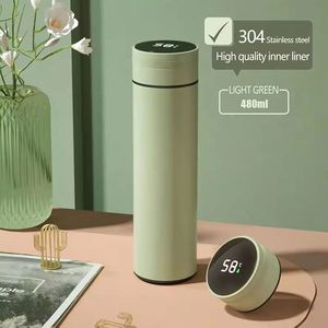Logo Printed <b>Smart</b> Digital Drinkware Thermos Led Display Promotion Corporate Activity Business Gift Water Bottle - Product Image 6