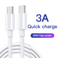 Dropshipping Products 2026 UUTEK Usb c Cable PD60W Super Fast Charging Type c to Type c Cable Data Cables 1 Meter 2 Meter