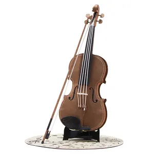 小提琴3D模型纸模具