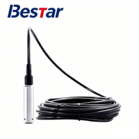 Capteur de niveau submersible en acier inoxydable 4-20mA 0-10V RS485, transmetteur de niveau d'eau 1m-10m, transducteur de niveau de liquide