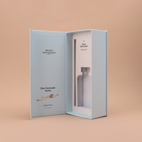 Fournisseur de boîtes d'emballage de parfums de luxe en gros, boîte cadeau rigide en papier magnétique personnalisée pour flacon de parfum