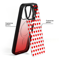 Carga inalámbrica Mag Magnetic Safe para iPhone 16 Pro Max 13 15 Pro 14 Plus E Funda de PC de doble capa dura translúcida