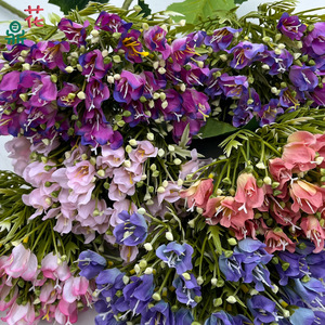 <b>Silk</b> <b>Flower</b> Mixed Bouquet Single Stem High Simulation Wedding Decoration - Product Image 5