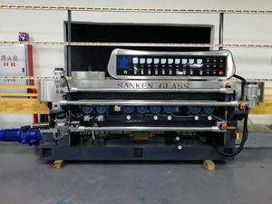 Machine à chanfreiner le verre SKB-9 haute productivité pour miroirs avec contrôle automatique PLC, moteur et pompe à réglage de degré ajustable - Product Image 3