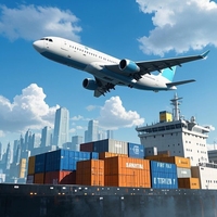 Agente de envío marítimo y aéreo puerta a puerta de Shanghai Shenzhen Guangzhou a Nigeria Congo Kinshasa y Camerún